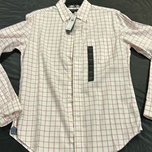 Banana Republic Men’s Slim-Fit Untucked Button Down Shirt